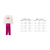 Conjunto infantil hello kitty Ribbons Off-White Tam 6 ao 12