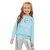 Blusa Infantil Feminina Moletom Penteado Tam 6 ao 8 Kamylus