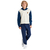 Conjunto Infantil Menino Listrado Azul Marinho Tam 10 ao 14 - comprar online