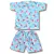Pijama Infantil Verão Mafessoni Tam 10 ao 14 Camiseta e Shorts Feminino 100% Algodão na internet