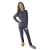 Pijama Feminino em Suede Tam P ao GG Camiseta Manga Longa e Calça - Planobmoda