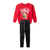Conjunto Infantil Turma da Mônica Magali Rock Vermelho Tam 8 ao 12