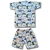 Pijama Infantil Menino Verão Tamanho 4 ao 8 - Planobmoda