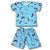 Pijama Infantil Menino Verão Tamanho 4 ao 8