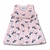 Vestido infantil feminino rosa com estampa de cachorrinhos, ideal para o verão, disponível nos tamanhos 1 ao 3.