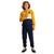 Conjunto Infantil menino Azul Marinho Jaqueta c/ Capuz Tam 10 ao 12