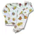 Pijama infantil masculino de manga longa com estampas coloridas, confeccionado em 100% algodão, tamanho 10 a 16.