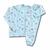 Pijama Infantil Feminino Tam 10 ao 16 Manga Longa c/ Punho 100% Algodão - Planobmoda