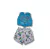 Conjunto Infantil Feminino Tam 12 A 16 Regata Cropped E Shorts Moletinho na internet