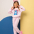 CONJUNTO MENINA MOLETON STITCH