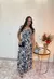 Vestido Feminino Agatha Longo Moda Evangélica Estampa Farm - Planobmoda