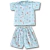 Pijama Infantil Verão Mafessoni Tam 10 ao 14 Camiseta e Shorts Feminino 100% Algodão - Planobmoda
