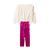 Conjunto infantil hello kitty Ribbons Off-White Tam 6 ao 12 - comprar online