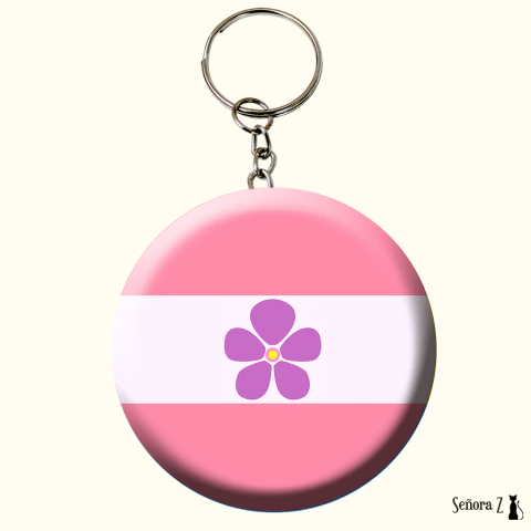 Bandeira sáfica - Chaveiro - comprar online