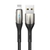 Cabo Lightning Baseus Horizontal com Luz Indicadora 2.4A 1m Preto - comprar online
