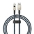 Cabo Lightning Baseus Unbreakable Series Fast Charging 2.4A 1M Preto - comprar online