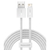 Cabo Lightning Baseus Dynamic Series Fast Charging 2.4A 2m Branco (80 pçs/Caixa)