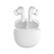 Fone de Ouvido Sem Fio QCY T18 TWS Bluetooth Branco,Modelo BH21QT18B, Anatel 14615-22-03372