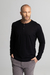 Camiseta Pima Henley Manga Longa - loja online