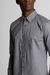 Camisa Social Elastano Slim Manga Longa - comprar online