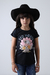 T-SHIRT INFANTIL FEMININO - RED HORSE - REF606 - PRETO - comprar online