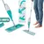 Mop Spray Fácil Limpeza de Piso Esfregão sem Esforço