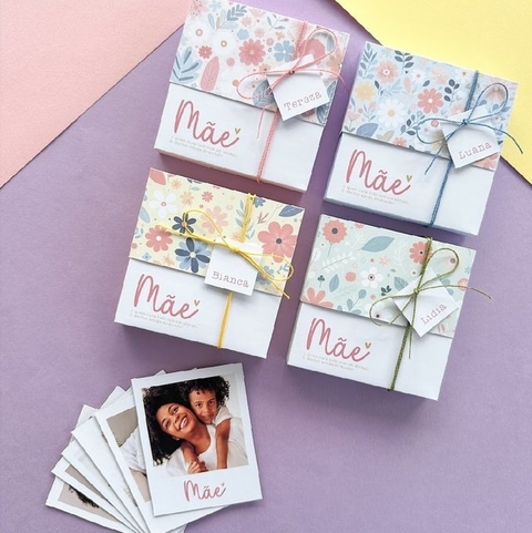 CAIXA COM FOTOS - DIA DAS MÃES