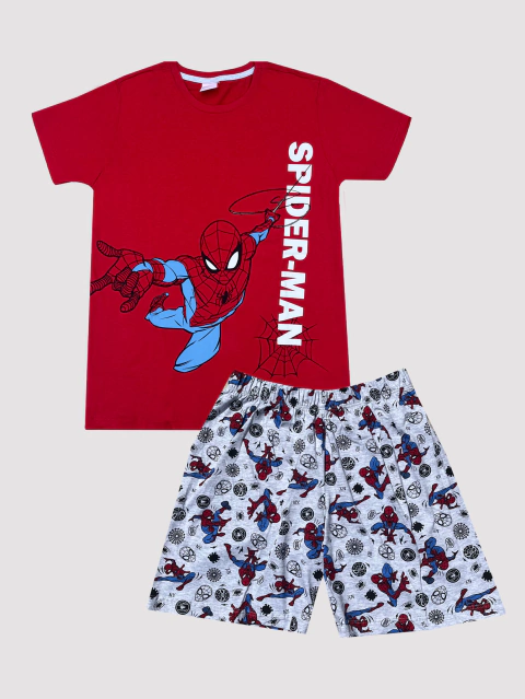 Pijama Juvenil Homem-Aranha - comprar online