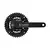 PLATO PALANCA SHIMANO - FC-TY301, TRASERO 6/7/8 VELOCIDADES, 175MM, 42-34-24T CON CUBRE CADENA, SIN TORNILLOS, NEGRO