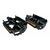 PEDAL BMX/MTB ALUMINIO DU NEGRO 115X98 9/16" TOPMEGA