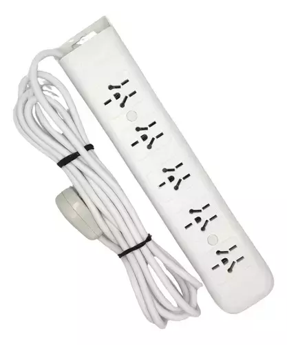 Alargue Zapatilla 5 tomas con termica