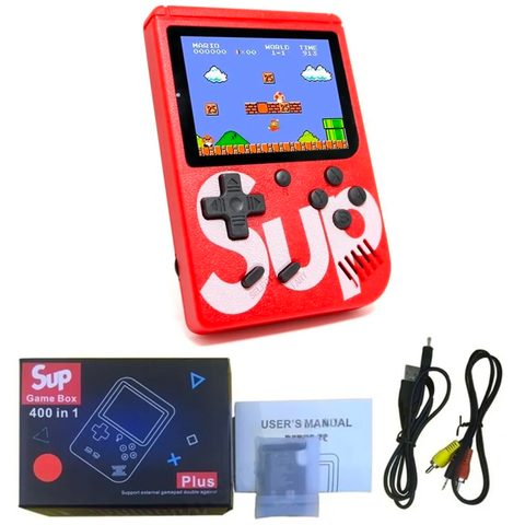 Consola Retro 8 Bits 400 Juegos - Sup