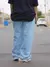 Calça balao baggy Jeans Boca Larga pants cân Sk8 Estilosa Moda Masculina Dazzling 100 % Algodão- Estilo Mandrake dazzling na internet