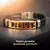 Pulseira masculina Dourada Jesus em aço Borracha Resistente social ajustavel presente