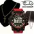 Kit Relógio Masculino Digital Esportivo + Corrente Cruz com Pulseira - comprar online