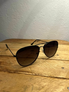 Óculos de sol AVIADOR CLÁSSICO ( LISO BLACK)