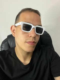 Óculos de sol HARVEY BRANCO - Glezz