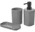 Set de baño | 3 piezas | gris en internet