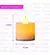 Velas led a pilas por unidad - Cálidas en internet