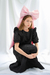 Imagem do Vestido Jacquard Preto
