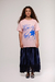 Camiseta “Ele, Nós e a Mesa” Rosa - loja online