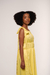 Vestido Franzido Amarelo - JaZra