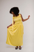 Vestido Franzido Amarelo