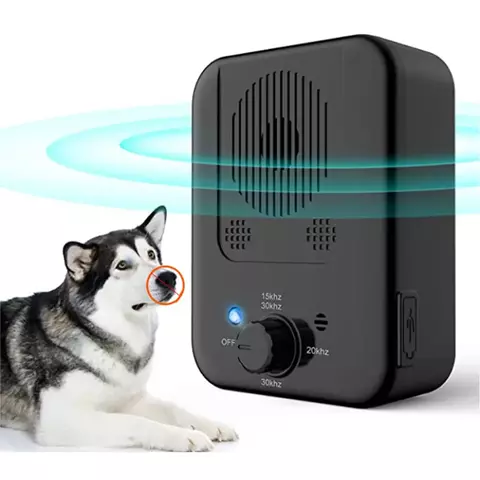 Dog Bark Stopper Deterrents Ultrasonic Pet Repeller Trompete Ao Ar Livre Anti Ru