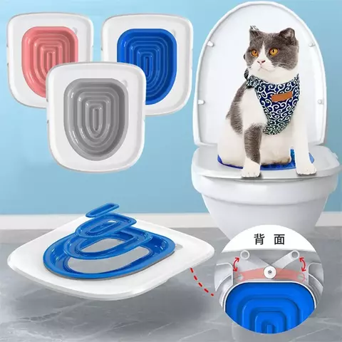 Melhor kit de treinamento de banheiro de gato de plástico reutilizável