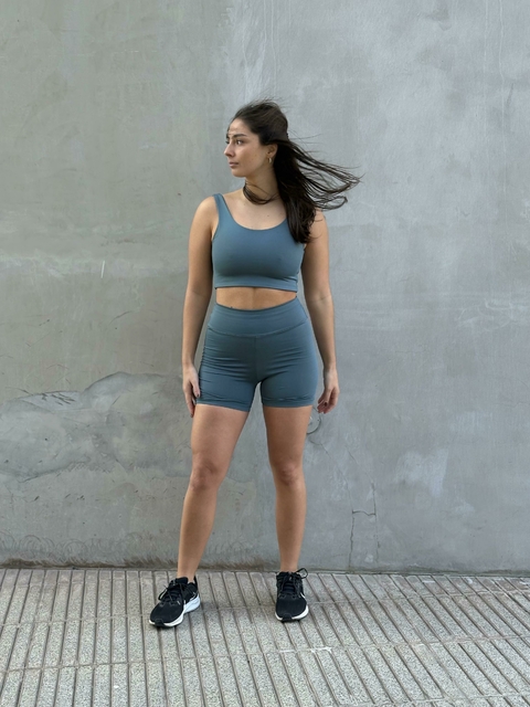 Calza corta Navy - comprar online