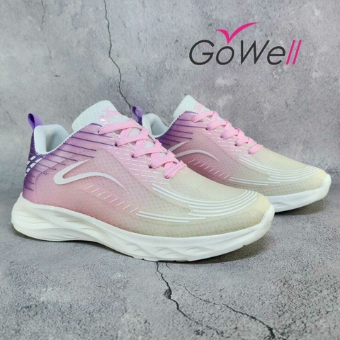 Zapatillas Gowell Oficial Art 7012 Beige/Rosa - comprar online