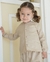 Blusita Bari unisex - Almendra