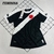 Camiseta de Time Vasco Preta Feminina - comprar online