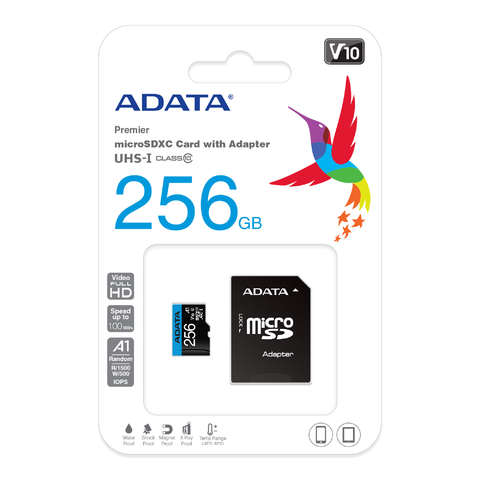 TARJETA MICROSD 256 GB ADATA